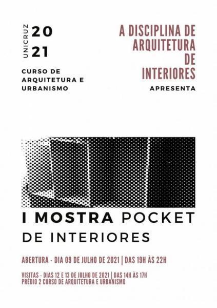 Unicruz promove hoje I Mostra Pocket de arquitetura e interiores