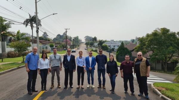 Prefeita Dr. Paula e Vice Luciano vistoriam obras de infraestrutura em C. Alta