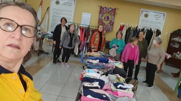 Brechó Beneficente do Lions Clube Cruz Alta Centro será na terça dia 13