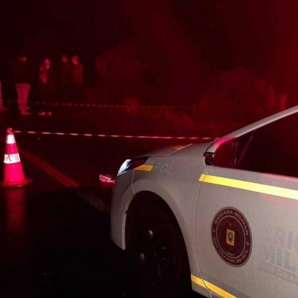 Acidente na noite do domingo com vítima fatal na ERS-155 em Ijuí