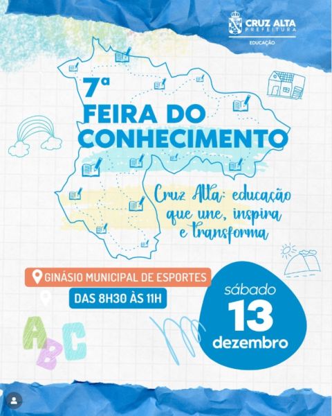 HOJE NO GINÁSIO> 7ª Feira do Conhecimento da rede municipal de ensino