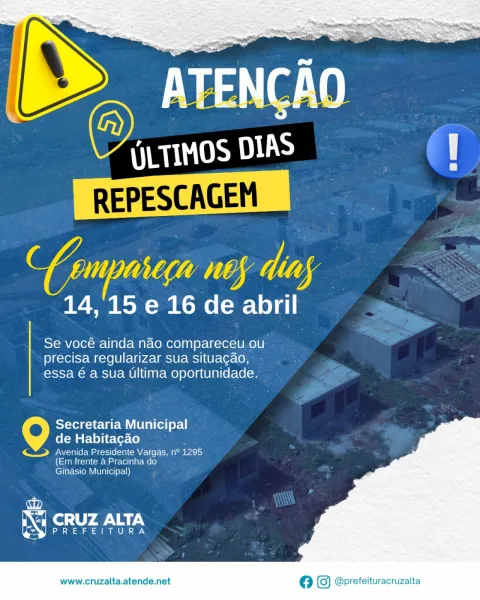COMEÇA HOJE> Prazo final para inscrições de casas populares em Cruz Alta