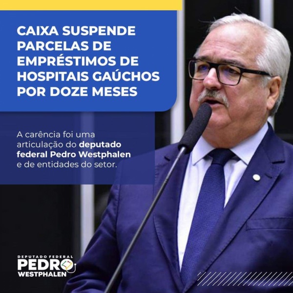 ENCHENTES> Caixa suspende pagamento de empréstimos de hospitais filantrópicos