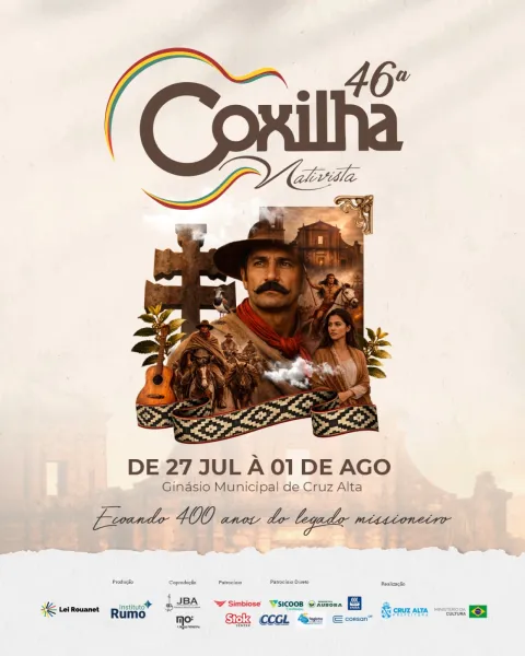 46ª Coxilha Nativista começa dia 27 em Cruz Alta