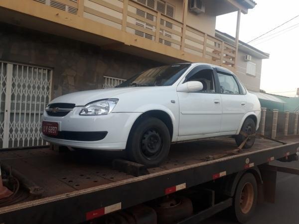 Dupla é presa após assaltar taxista e roubar veículo  em Cruz Alta