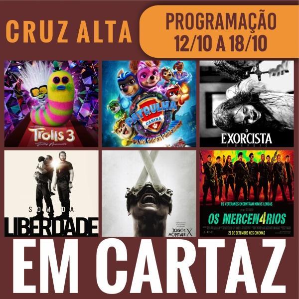 Seis filmes estão em cartaz no Cine Globo neste final de semana