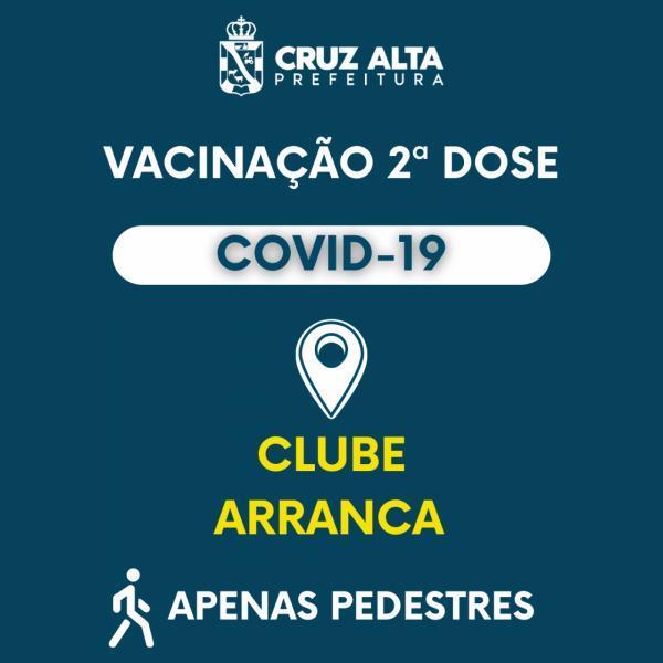 Hoje tem aplicação da segunda dose da vacina da Pfizer em Cruz Alta