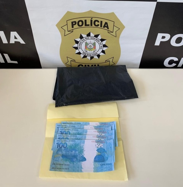 NOTAS FALSAS>Polícia Civil apreende menor em flagrante no Salto do Jacuí