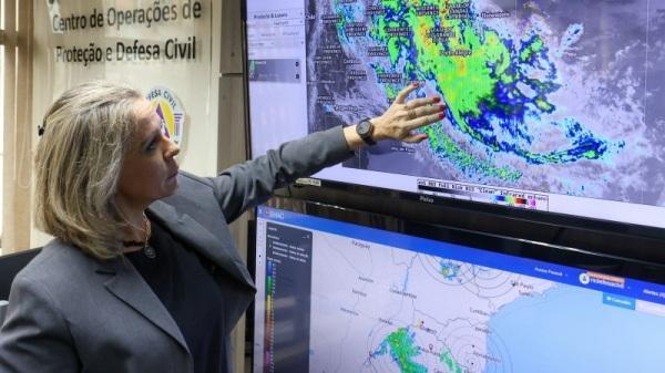 Defesa Civil alerta para chuvas intensas em todo o Estado ao longo da semana