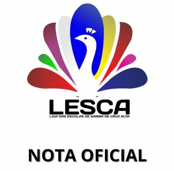 AGRESSÕES: Liga das Escolas de Samba de Cruz Alta divulga Nota oficial 
