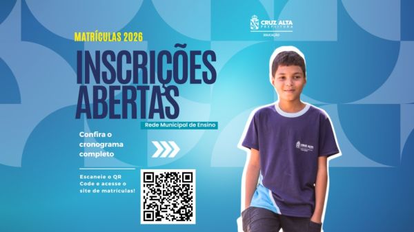 TERMINA HOJE>Prazo de rematrículas, inscrições e matrículas na rede municipal