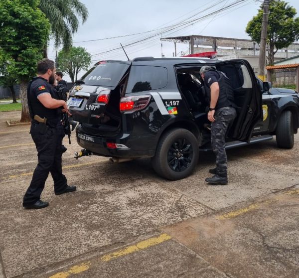 Polícia Civil prende líder de organização criminosa em Cruz Alta