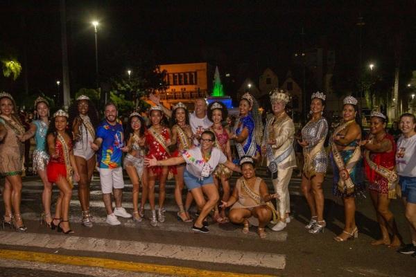 CARNAVAL :Corte Intermunicipal participou de desfile em Erechim