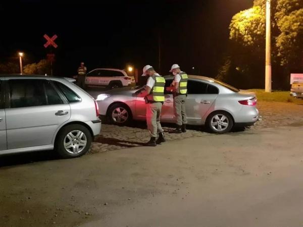 16ºBPM aborda 202 pessoas em operação realizada em Cruz Alta e na região