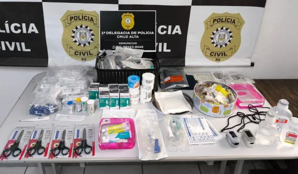 Funcionária de hospital é investigada por furto de medicamentos em Cruz Alta