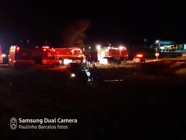 Acidente de trânsito na BR 158 deixa homem gravemente ferido 