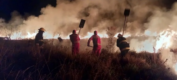 NA NOITE DA TERÇA> Incêndio em Vegetação Consome 15 Hectares em Tupanciretã