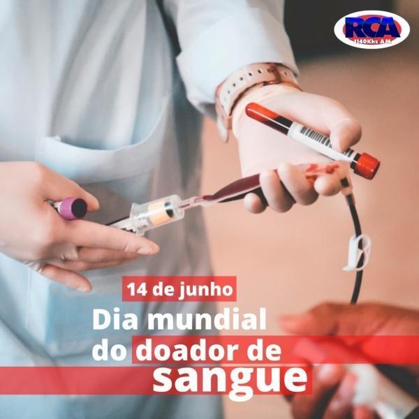 Dia Mundial do Doador de Sangue! Faça sua parte, doe, salve vidas !