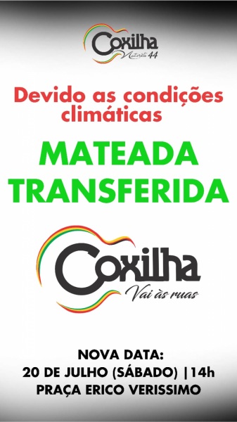 TRANSFERIDA> A Mateada da Coxilha Nativista devido as condições do tempo