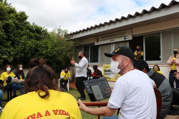 Segue a programação especial nos CAPS e ESF para o mês do Setembro Amarelo