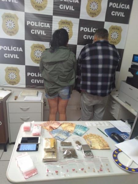 Casal é preso por tráfico de drogas em Cruz Alta