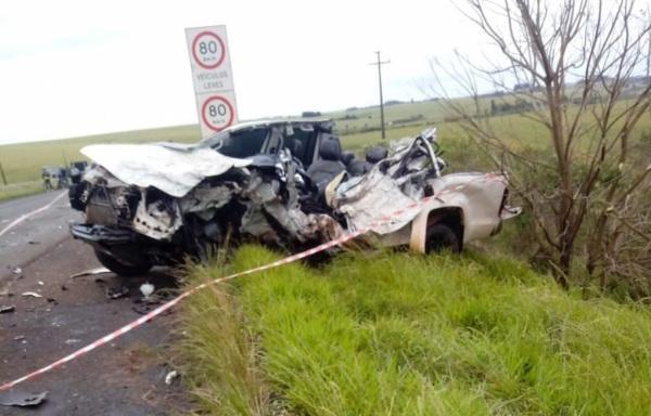 Grave acidente com vítima fatal na tarde da sexta na BR 158 em Cruz Alta