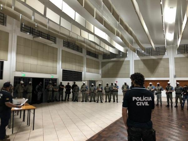 Polícia Civil desencadeia Operação Dia de Treinamento em Santa Bárbara do Sul 