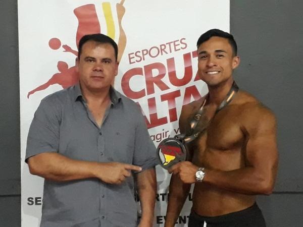 Fisiculturista Cruzaltense estará na Segunda Copa dos Campeões Sul-Brasileiros