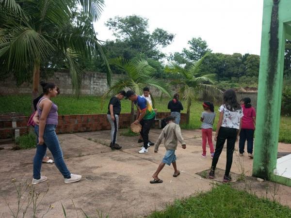 Hoje tem Oficina de Capoeira no CRAS Comunidade Mãe na Penha