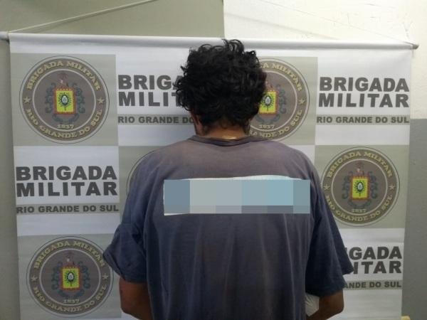 Brigada Militar de Cruz Alta prende homem pelo crime de Estupro