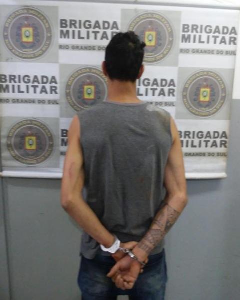 Brigada Militar de Cruz Alta Captura  Foragido