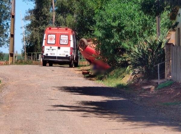 Acidente de trânsito com vítima fatal na tarde da terça em Júlio de Castilhos