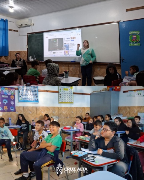 Programa de Educação Fiscal segue realizando atividades na EMEF Antônio Serra 