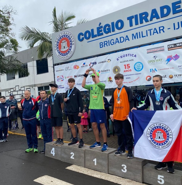 Cruzaltenses se Destacam na 8ª Rústica CTBM 2024 do Colégio Tiradentes de Ijuí