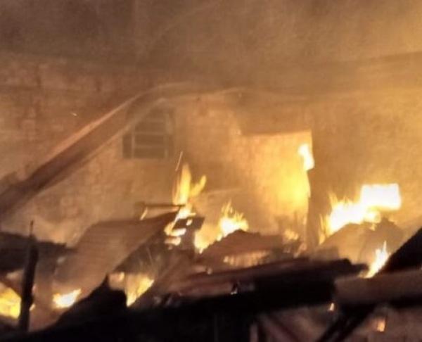 Incêndio consome marcenaria em Panambi