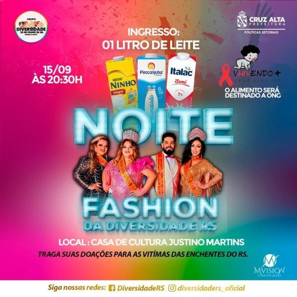 Diversidade RS: Hoje tem desfile fashion beneficente