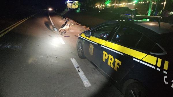 ROQUE GONZALES: Motociclista morre em acidente de trânsito no fim de semana