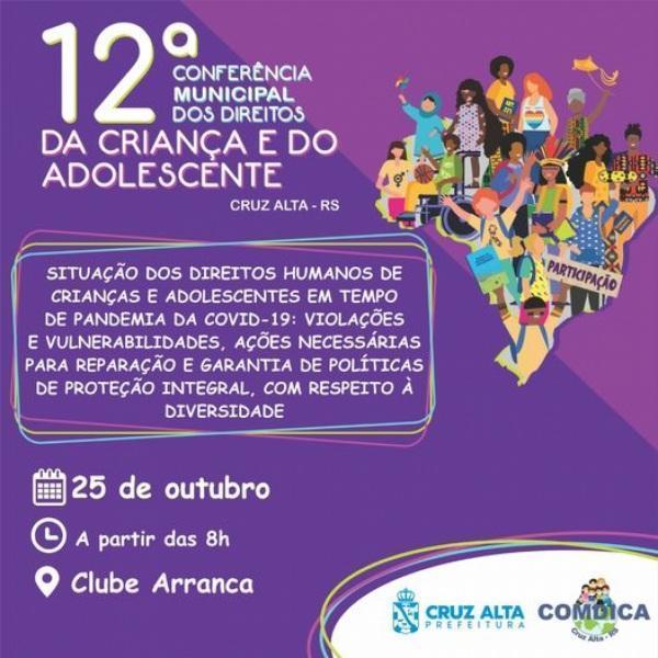 Inscrições abertas para Conferência dos Direitos da Criança e do Adolescente