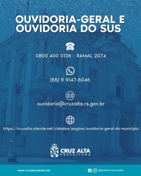 Ouvidoria Municipal passa a atender pelo WhatsApp e amplia serviços