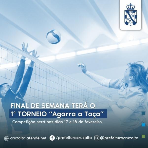 VÔLEI: Final de semana terá o 1º torneio  Agarra a Taça no campus da Unicruz