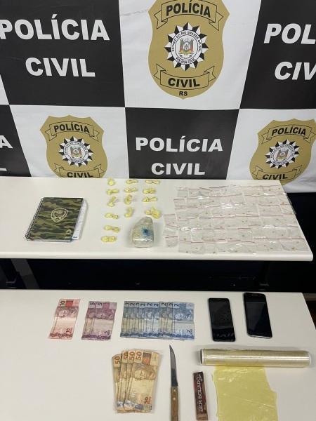 Polícia Civil de Salto do Jacuí apreende na quinta adolescente com drogas