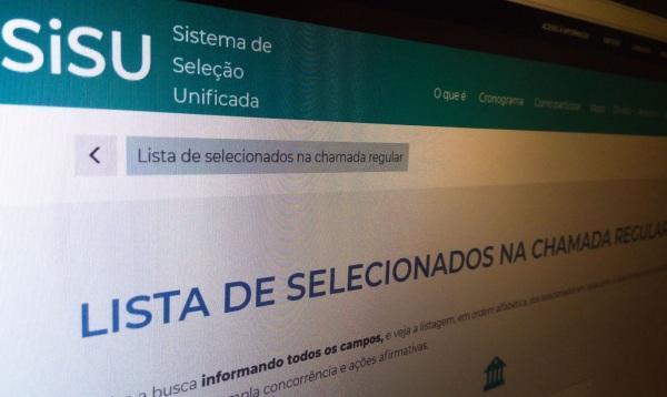 MEC divulga nesta sexta-feira resultado do Sisu 2021