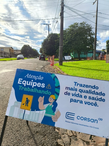 Corsan vai concluir mais 27 quilômetros de redes de esgoto até o final do ano
