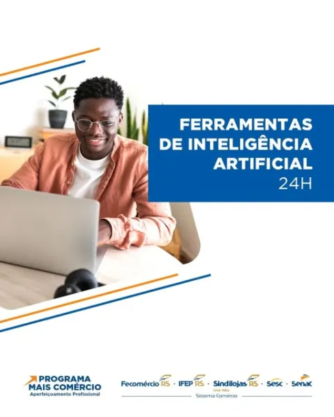 Senac Cruz Alta abre inscrições para curso gratuito de Inteligência Artificial