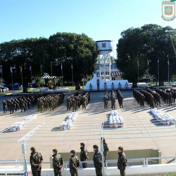 EASA doa mais de quatro toneladas para bairros e entidades de Cruz Alta