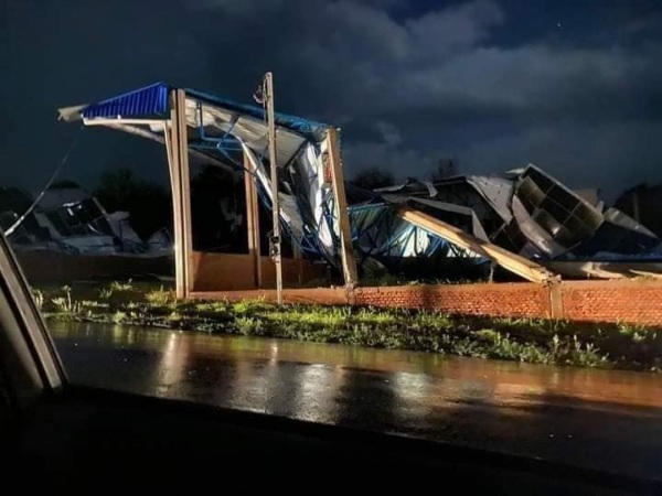 CHUVA> Temporal de Granizo e Ventos Fortes Causa Estragos em São Luís Gonzaga