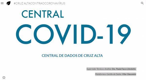 Cruz Alta agora conta com um site com informações sobre o Covid-19 