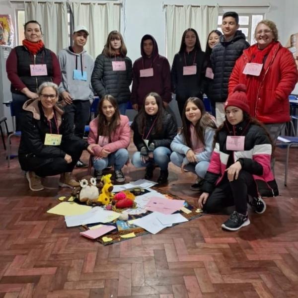 Programa Cruz Alta da Paz promoveu atividades na Escola Carlos Gomes 