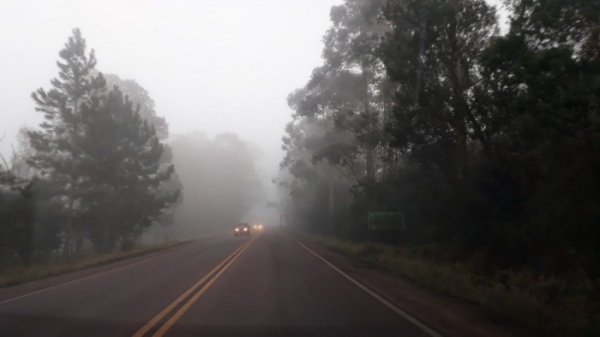 Previsão de Nevoeiro no RS> Cruz Alta Terá tarde de sol e nuvens