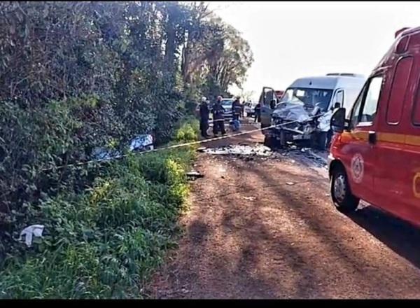 Grave acidente de trânsito resulta em duas vítimas fatais em São Martinho
